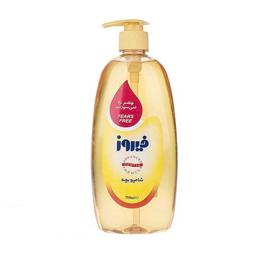 تصویر  شامپو بچه پمپی فیروز حجم 750 میلی لیتر