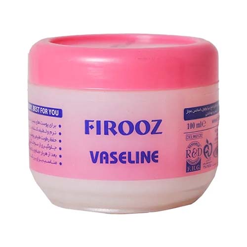 تصویر  وازلین بهداشتی فیروز حجم 100 میلی لیتر
