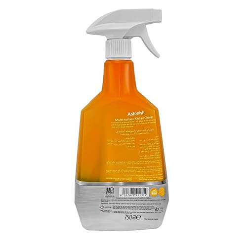 تصویر  اسپری پاک کننده سطوح آشپزخانه آستونیش 750 میلی لیتر