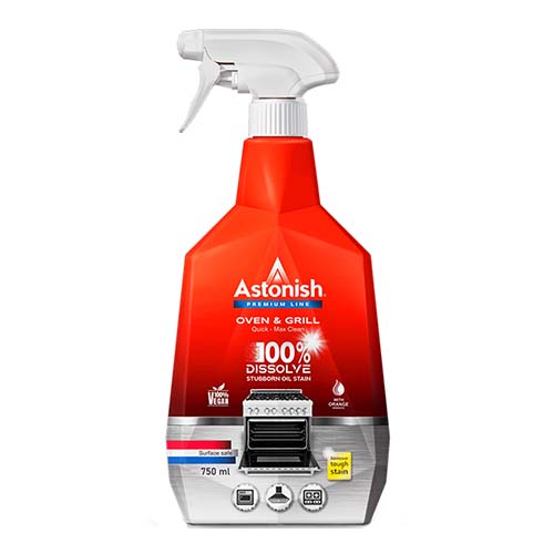 تصویر  اسپری پاک کننده فر و اجاق گاز آستونیش حجم 750 میلی لیتر