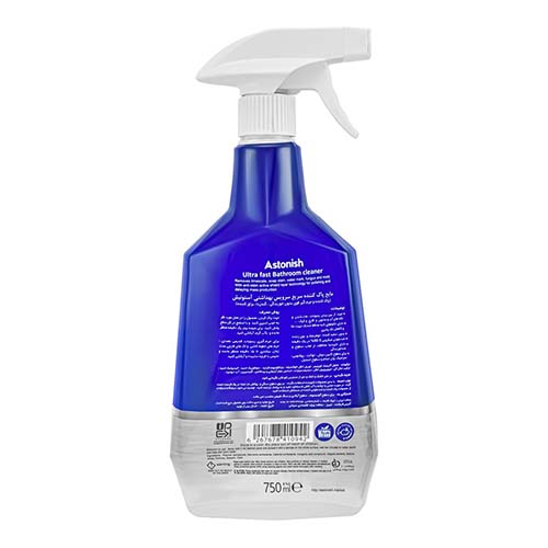 تصویر  اسپری تمیز کننده سطوح سرویس بهداشتی آستونیش حجم 750 میلی لیتر