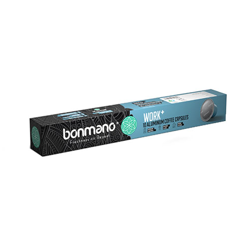 تصویر  کپسول قهوه بن مانو مدل WORK PLUS بسته 10 عددی