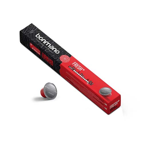 تصویر  کپسول قهوه بن مانو مدل FRESH PLUS بسته 10 عددی