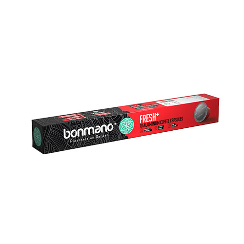 تصویر  کپسول قهوه بن مانو مدل FRESH PLUS بسته 10 عددی