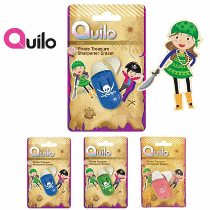 تصویر  تراش و پاک کن کوییلو مدل دزد دریایی