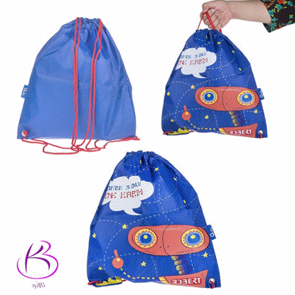 تصویر  پک کوله پشتی کوییلو طرح آدم فضایی Quilo Alien Design