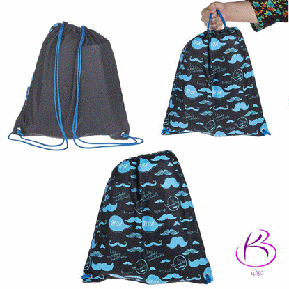 تصویر  پک کوله پشتی کوییلو طرح سبیل Quilo Mustache Design