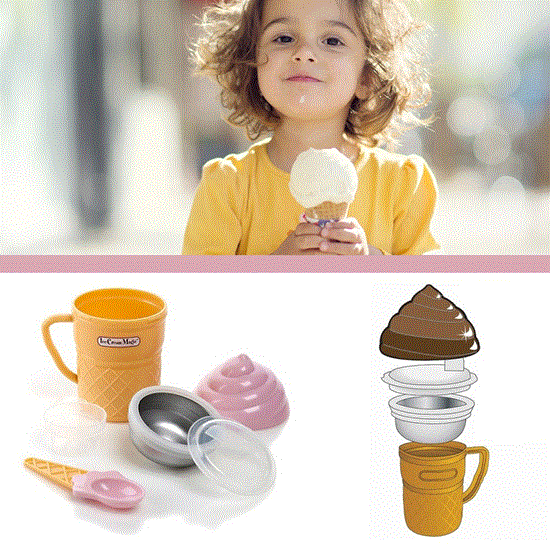 تصویر  بستنی ساز خانگی مجیک Magic Ice cream maker