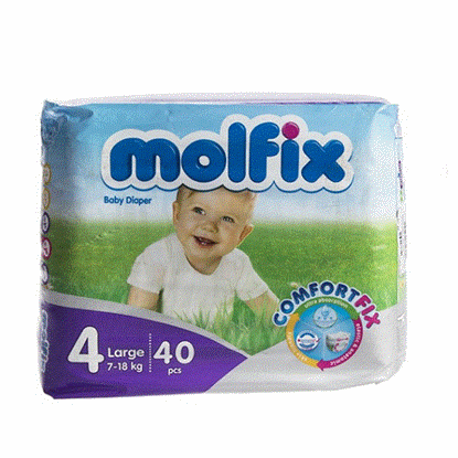 پوشک مولفیکس سایز 4