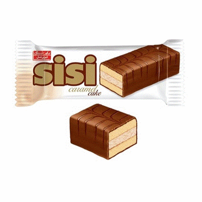 تصویر  کیک کرم دارشیرین عسل مدل سی سی وزن 30 گرم