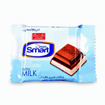 شکلات شیری مغزدار شیرین عسل مدل دریم اسمارت حجم 9g