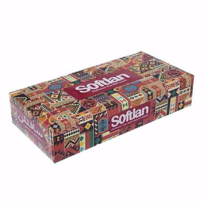 تصویر  دستمال کاغذی سافتلن 100 برگ