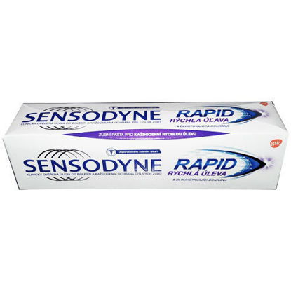 خمیر دندان سنسوداین مدل RAPID حجم 75 میلی لیتر