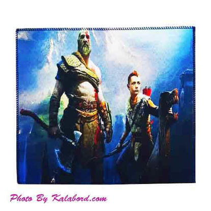 تصویر  پد موس گیمینگ طرح God Of War