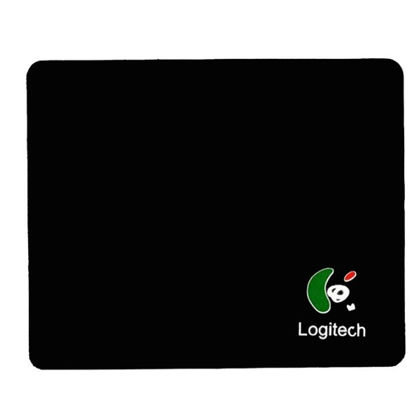 تصویر  پد موس مشکی طرح لاجیتک