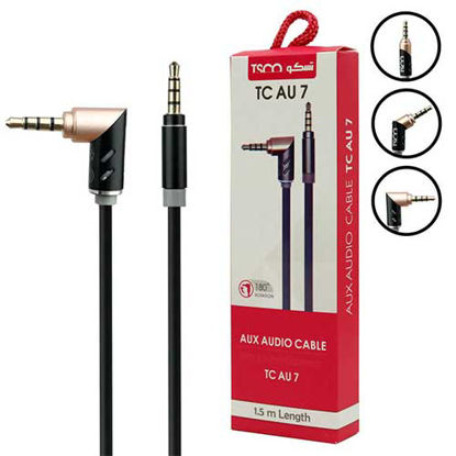تصویر  کابل AUX تسکو مدل TC AU7 طول 1.5 متر
