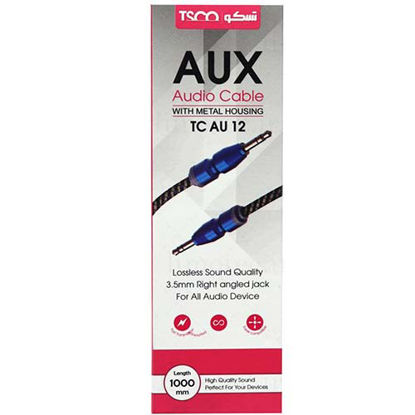 تصویر  کابل AUX تسکو مدل  TC AU12 طول 1 متر