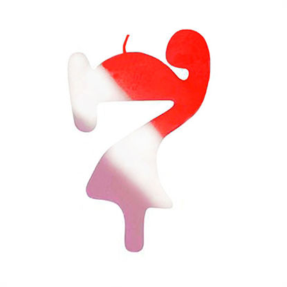 شمع سه رنگ پرچمی