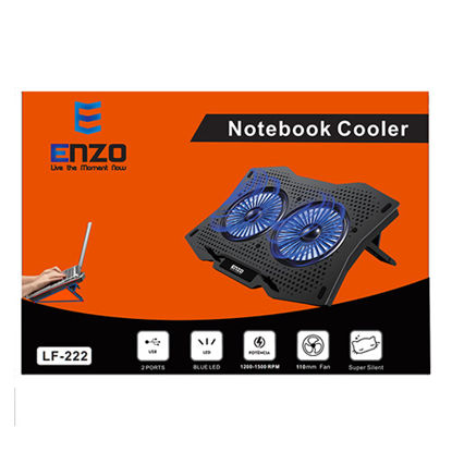 تصویر  پایه خنک کننده لپ تاپ انزو مدل LF-222