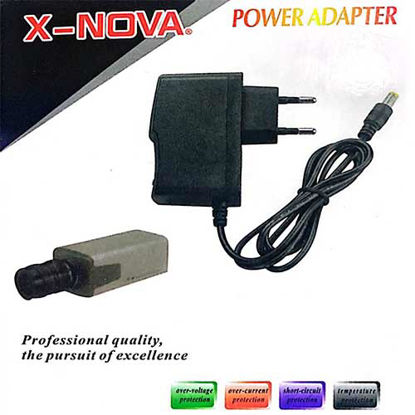 تصویر  آداپتور  9 ولت 1 آمپر X-NOVA