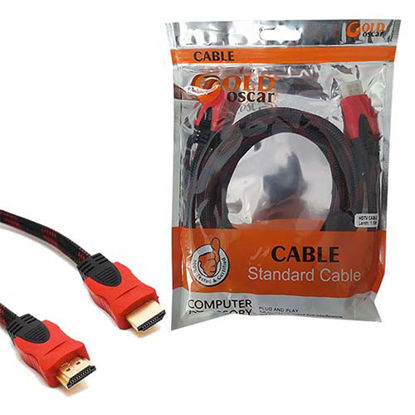 تصویر  کابل HDMI گلد اسکار 5 متر