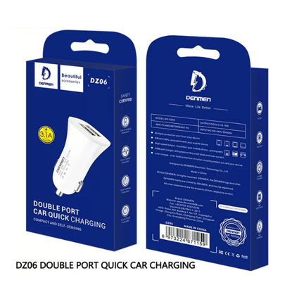 تصویر  شارژر فندکی دنمن مدل DZ06