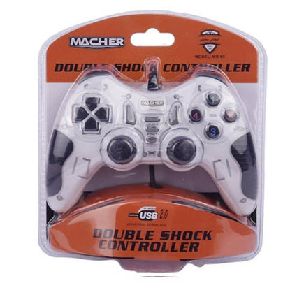 تصویر  دسته بازی مچر کامپیوتری  مدل MR-60 سفید