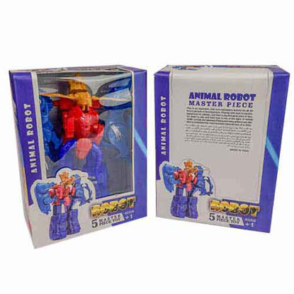 تصویر  ربات اسباب بازی تبدیل شونده حیوانات مدل no.298