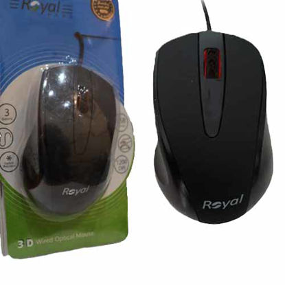 تصویر  ماوس با سیم رویال مدل M257