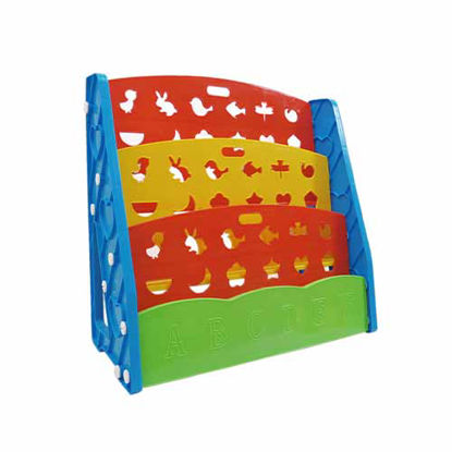 تصویر  قفسه کتاب اتاق کودک مانا