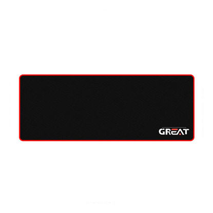 تصویر  پد موس گیمینگ گریت (30*80) طرح Great رنگ قرمز