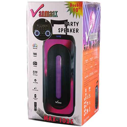 تصویر  اسپیکر بلوتوثی قابل حمل وان مکس مدل MAX-1025