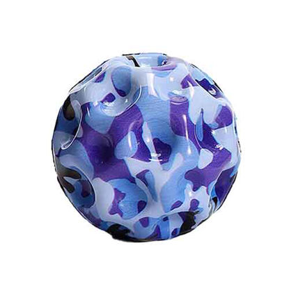 تصویر  توپ پرشی اسفنجی مدل فضایی بنفش