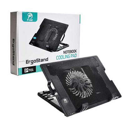 تصویر  پایه خنک کننده لپ تاپ پی نت مدل P.701