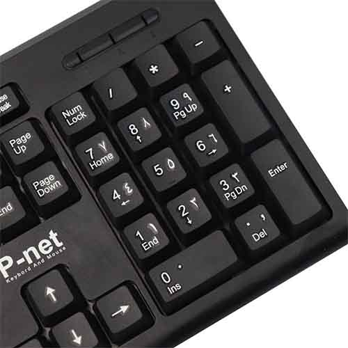 تصویر  کیبورد پی نت مدل KB-600
