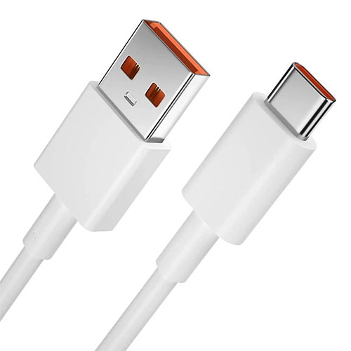 تصویر  کابل شارژ USB به USB-C شیائومی مدل Turbo طول 1 متر
