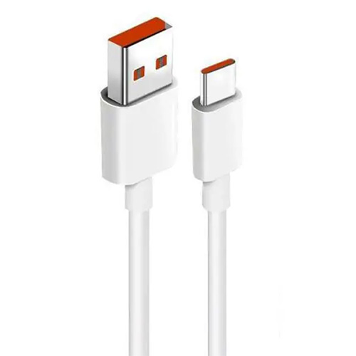 تصویر  کابل شارژ USB به USB-C شیائومی مدل Turbo طول 1 متر