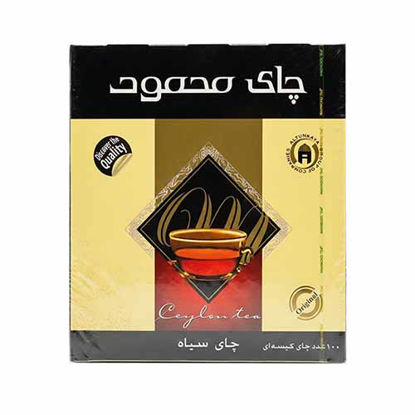 تصویر  چای سیاه کیسه ای محمود بسته 100 عددی