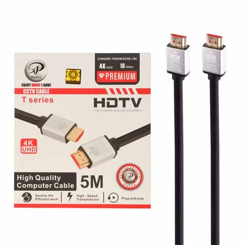 تصویر  کابل HDMI ایکس-پی پروداکت 4K طول 5 متر